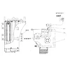 Hydraulic fluid filter L1.0807-31 - Блок «Гидравлический бак в сборе 2»  (номер на схеме: 6)