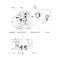 Nipple LGB120-01414 - Блок «Рулевой насос в сборе 3»  (номер на схеме: 21)