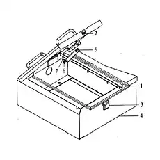 Pull rod - Блок «Ящик с инструментами»  (номер на схеме: 5)