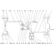 SWITCH OF BRAKE LIGHT - Блок «Рабочая тормозная система»  (номер на схеме: 22)
