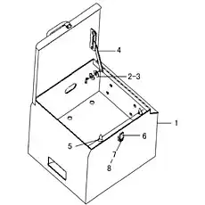 SOFT LADDER - Блок «Ящик для инструментов»  (номер на схеме: 9)