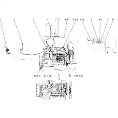 BOLTGB899-AM10*1-M10*35-8.8 - Блок «Система двигателя»  (номер на схеме: 24)