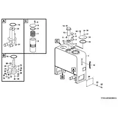 Breather cap L1.0807-31 - Блок «Hydraulic fluid tank F1010-2910002823.S»  (номер на схеме: 2)