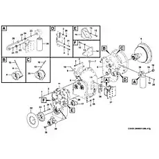 Attachment bracket - Блок «Vrt200 transmission assembly C0520-2905001286.A3g»  (номер на схеме: 14)