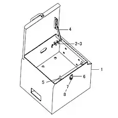 SOFT LADDER - Блок «Ящик для инструментов»  (номер на схеме: 9)