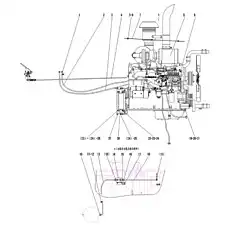 CLAMP - Блок «Дизельный двигатель в сборе»  (номер на схеме: 11)