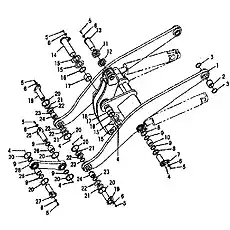 SPACER LGB303-80* 130*2 - Блок «Соединительная структура»  (номер на схеме: 22)