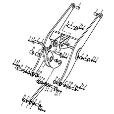 Bucket Shaft Pin - Блок «Соединительная система»  (номер на схеме: 13)