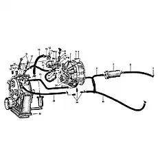 Gearbox - Блок «LW330F.3 Коробка передач и гидротрансформатор»  (номер на схеме: 32)