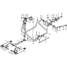 Clamp - Блок «Рулевая гидравлическая система»  (номер на схеме: 26)