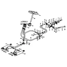 Стык - Блок «LW330F.9 Система рулевого управления»  (номер на схеме: 41)