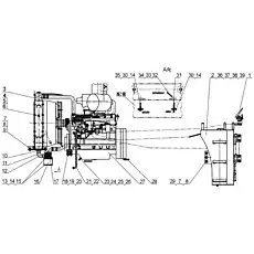 Rubber Shim - Блок «Engine System»  (номер на схеме: 18)