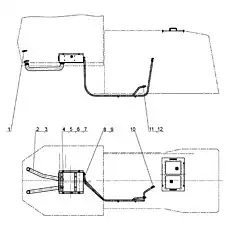 Washer 12 (GB/T93-1987) - Блок «Heat Blower System»  (номер на схеме: 7)