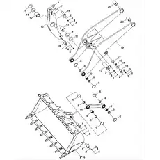 Cylinder Pin - Блок «Link System»  (номер на схеме: 14)