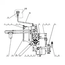 Bolt M10X40 - Блок «Transmission System»  (номер на схеме: 8)