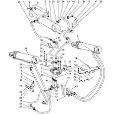 O-Ring - Блок «Working Hydraulic System 2»  (номер на схеме: 52)