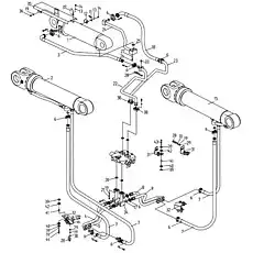 Шайба 12 (GB/T93-1987) - Блок «Рабочая гидросистема 2»  (номер на схеме: 27)