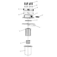 Обводный клапан QF60M33G-1-02 - Блок «Фильтр 250202024»  (номер на схеме: 2)