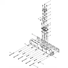 Впускной патрубок - Блок «Комбинация впускного патрубка»  (номер на схеме: 3)