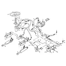 ОБОЙМА ПОДШИПНИКА - Блок «LW560F.7.2 Гидравлическая система рулевого управления»  (номер на схеме: 21)