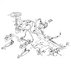 ГАЙКА - Блок «LW560F.7.2 Гидравлическая система рулевого управления»  (номер на схеме: 29)