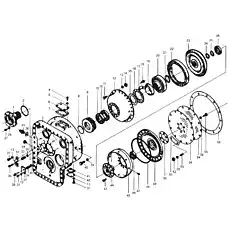ПОДШИПНИК 117 - Блок «ZL50.3.4 Преобразователь крутящего момента»  (номер на схеме: 10)