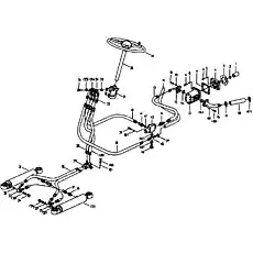 Устройство смены направления - Блок «Система рулевого управления LW330F.9»  (номер на схеме: 21)