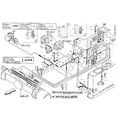 GASKETS SET - Блок «Тормозная гидравлическая система - FEEDING SYSTEM 4»  (номер на схеме: 5)