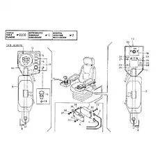KEY SWITCH ASS.Y - Блок «Инструмент для рулевого управления манипулятором»  (номер на схеме: 14)