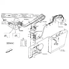 VALVE GROUP - Блок «Рулевая гидравлическая система 8»  (номер на схеме: 3)