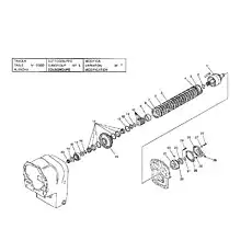 WASHER - Блок «GEARBOX - LOW (1st) SPEED CLUTCH SHAFT GROUP»  (номер на схеме: 27)