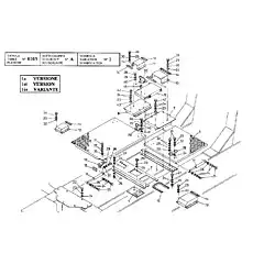 SCREW - Блок «UPPER PROTECTIONS AND ENGINE HOOD (1st V.)»  (номер на схеме: 27)