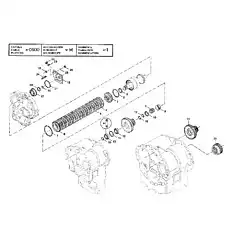 PLUG - Блок «Группя 3ей скорости вала сцепления и механизм (HR40000)»  (номер на схеме: 22)