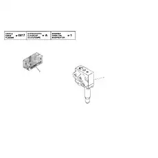 GASKETS SET - Блок «Тормозной клапан 557710»  (номер на схеме: 3)