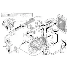 O  RING - Блок «ENGINE COOLING SYSTEM (SCANIA DI12)»  (номер на схеме: 33)