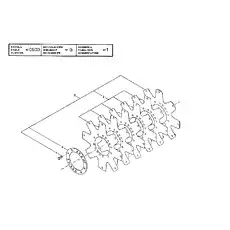 SCREW AND WASHER - Блок «FLEX PLATE GROUP (16 ) (HR40000)»  (номер на схеме: 4)