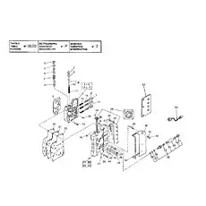 GASKET - Блок «GEARBOX - ELECTRIC CONTROL VALVE ASS.Y GROUP (HR36000)»  (номер на схеме: 20)