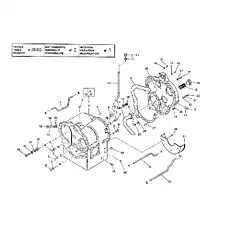 O  RING - Блок «GEARBOX - HOUSING AND REAR COVER (HR36000)»  (номер на схеме: 6)