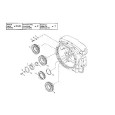 SCREW - Блок «GEARBOX - PUMP DRIVER GROUP (HR36000)»  (номер на схеме: 2)