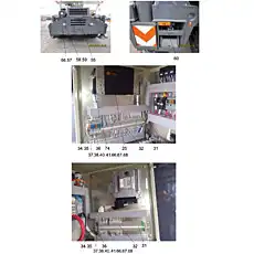 PLC controller - Блок «ELECTRICAL SYSTEM (Hirschmann) (CHASSIS FRAME ELECTRICS 1) D00755706240000001Y»  (номер на схеме: 25)