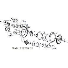 REAR COVER SERVICE GROUP - Блок «TRAIN SYSTEM 3»  (номер на схеме: 42)