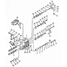 bolt - Блок «Клапан управления лезвия в сборе»  (номер на схеме: 27)