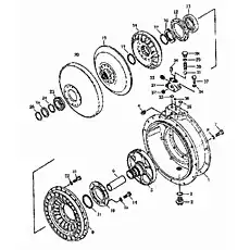 ring, seal - Блок «Клапана преобразователя крутящего момента»  (номер на схеме: 11)