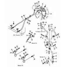 O-ring - Блок «Трубопровод трансмиссии и крутящего момента»  (номер на схеме: 17)