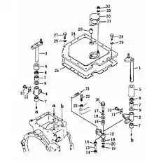 bolt - Блок «Клапан коробки передач. Выбор и управление»  (номер на схеме: 28)