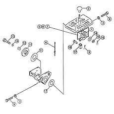PIN - Блок «FUEL CONTROL 1»  (номер на схеме: 18)