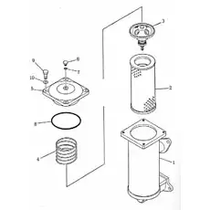 valve ass ’ y - Блок «Гидравлический фильтр»  (номер на схеме: 3)