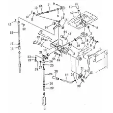nut - Блок «Рычаг управления коробки передач»  (номер на схеме: 30)