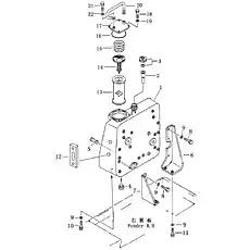 valve - Блок «Гидравлический бак»  (номер на схеме: 14)
