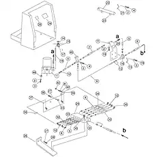 SEAT - Блок «AUTOMATIC TENSIONING SYSTEM»  (номер на схеме: 44)